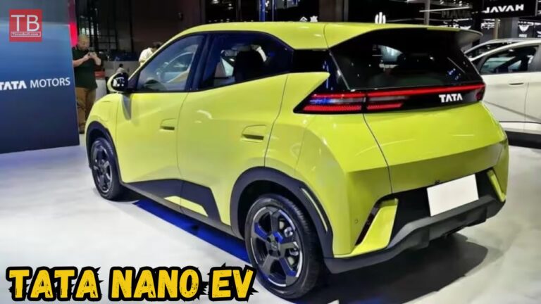 Tata Nano EV Come With 200 Km Range And Unique Look, See Price
