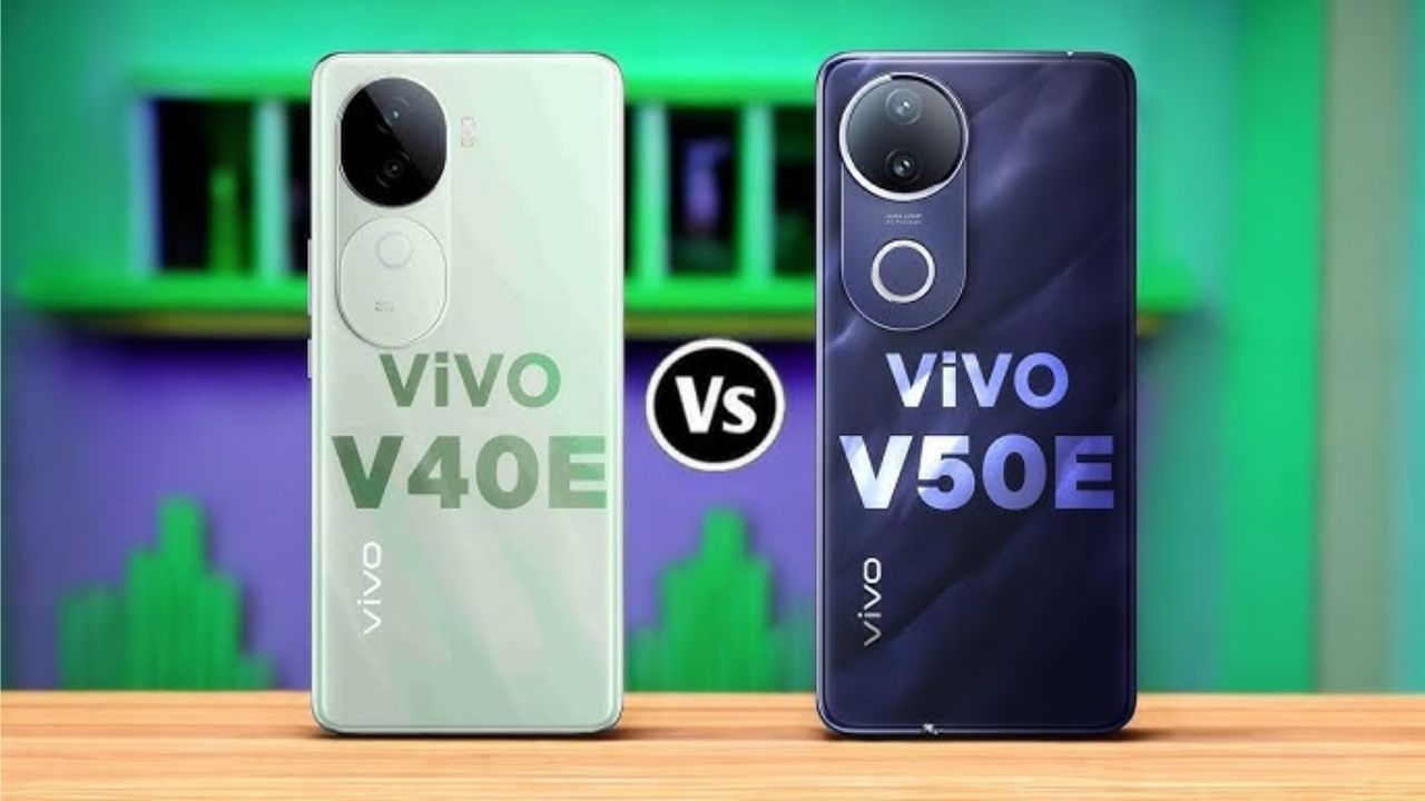 Vivo V50e vs V40e: