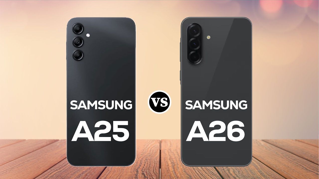 Samsung Galaxy A26 vs A25...