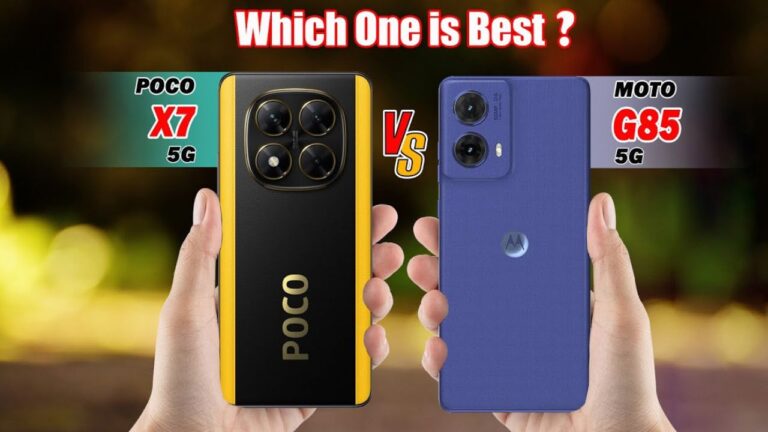 Moto G85 Battles POCO X7: Best Budget Phone of 2025?