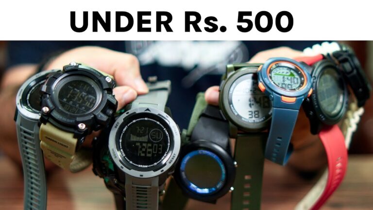 Unbeatable Deals : Top Refurbished Watches Under Rs 500 on Amazon