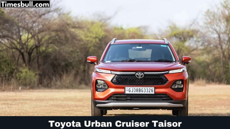 Toyota Urban Cruiser Taisor Launched: Feature-Packed SUV Starting at ₹7.74 Lakh!