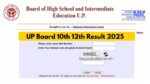 UP Board 10th 12th Result 2025