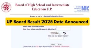 UP Board Result 2025 Date Announced – Check 10th & 12th Scores at upmsp.edu.in