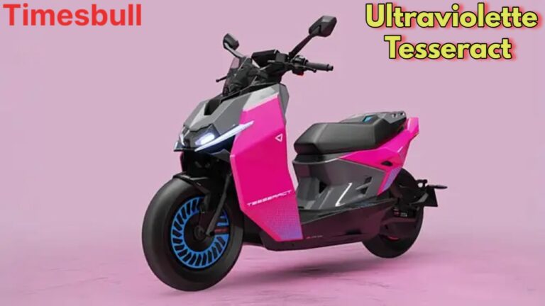 Ultraviolette Tesseract : The Futuristic Scooter with 162 km Range and Bold, Spacious Design