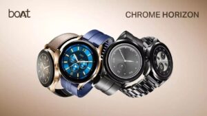 Boat Chrome Horizon Smartwatch: Your Stylish Fitness Partner Under Rs 3,000