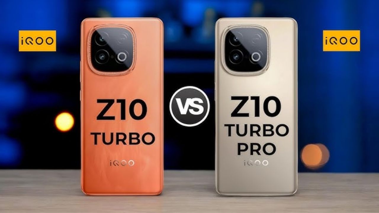 iQOO Z10 Turbo vs Turbo...
