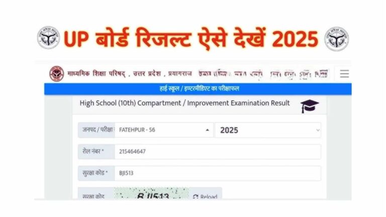 Up Board Result 2025
