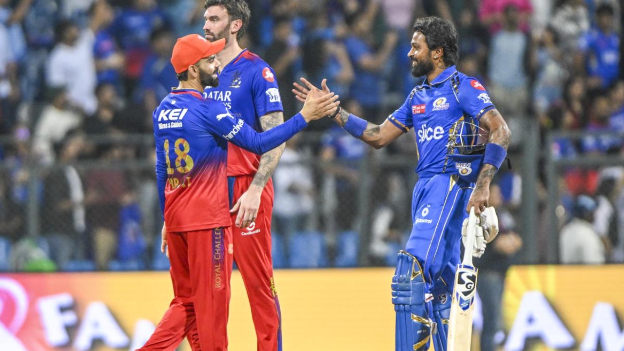 MI vs RCB : वानखेड़े...