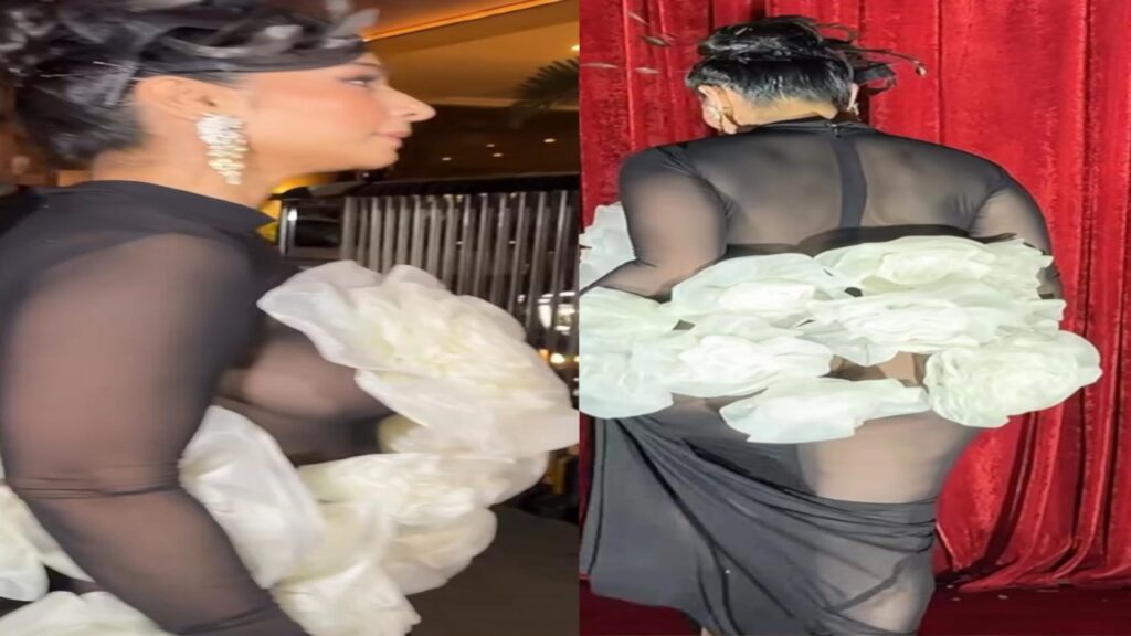 “Fashion Is Officially Dead” – Tanishaa Mukerji Bold Transparent Dress Sparks Troll Fest