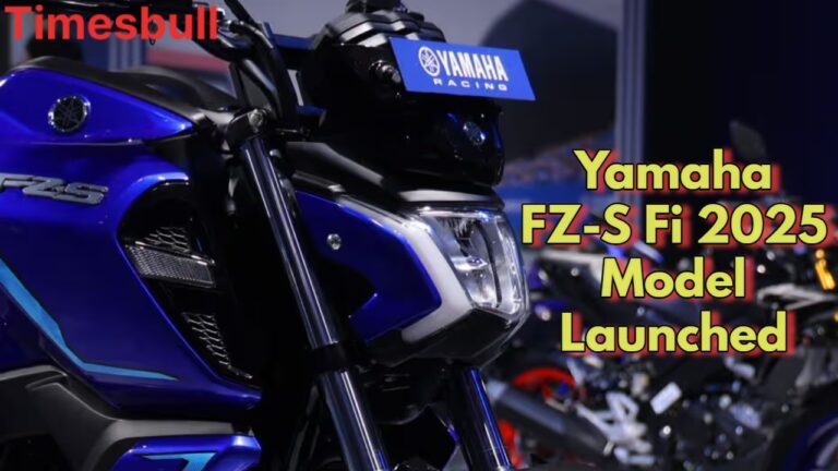 2025 Yamaha FZ-S Fi Launched in India: Price, New Features & Colour Options Revealed