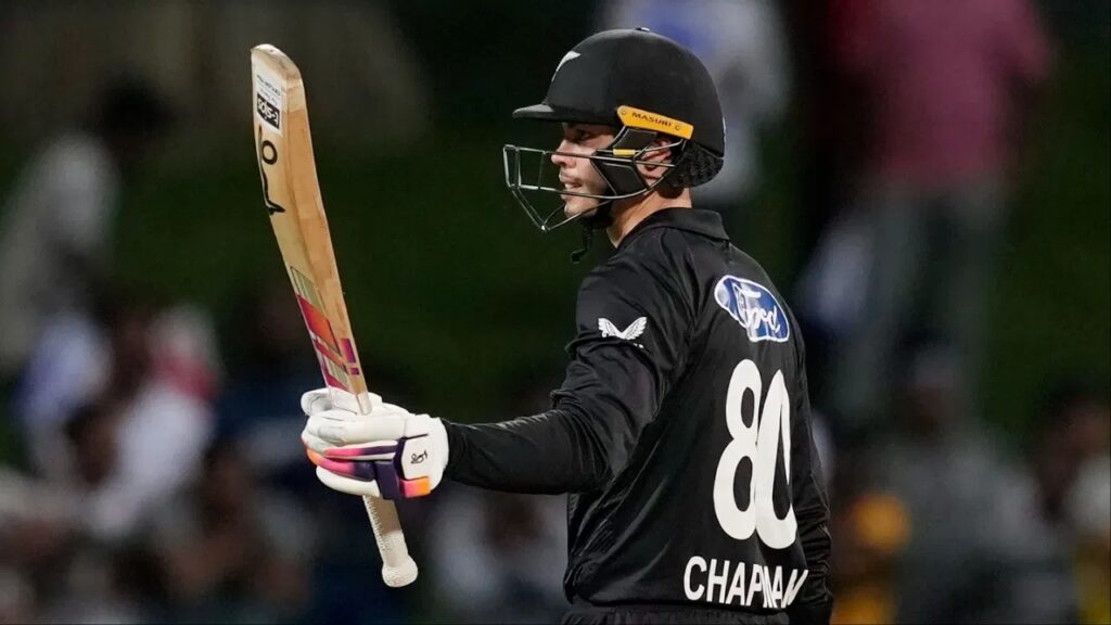 न्यूजीलैंड को बड़ा झटका, पाकिस्तान के खिलाफ दूसरे वनडे से पहले मार्क चैपमैन बाहर