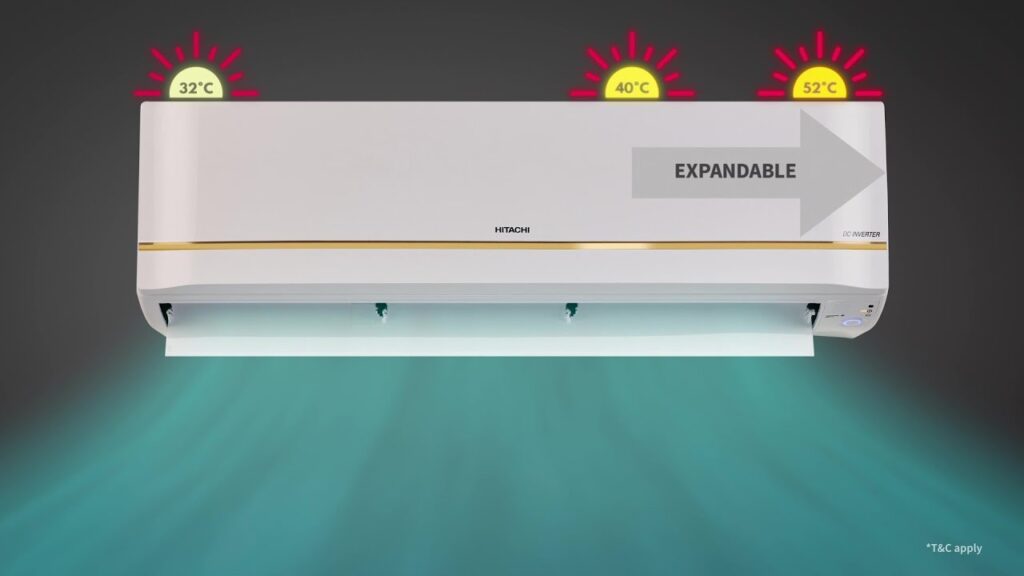 Get Up to Rs 5,600 Exchange on Hitachi 5 Star Inverter AC with 10 Year Compressor Warranty