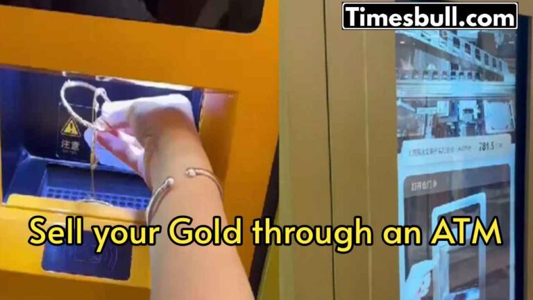No more shops, now sell your previous Gold through an ATM, Know the process here 