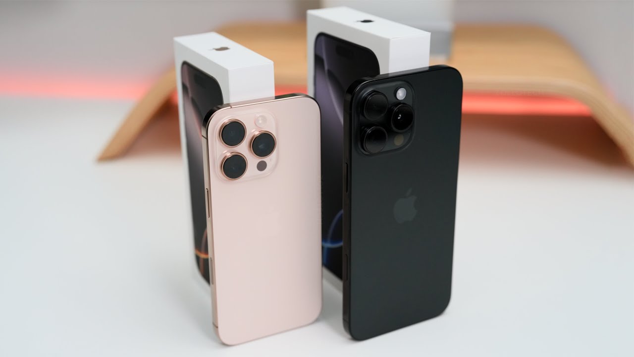 iPhone 16 Pro and