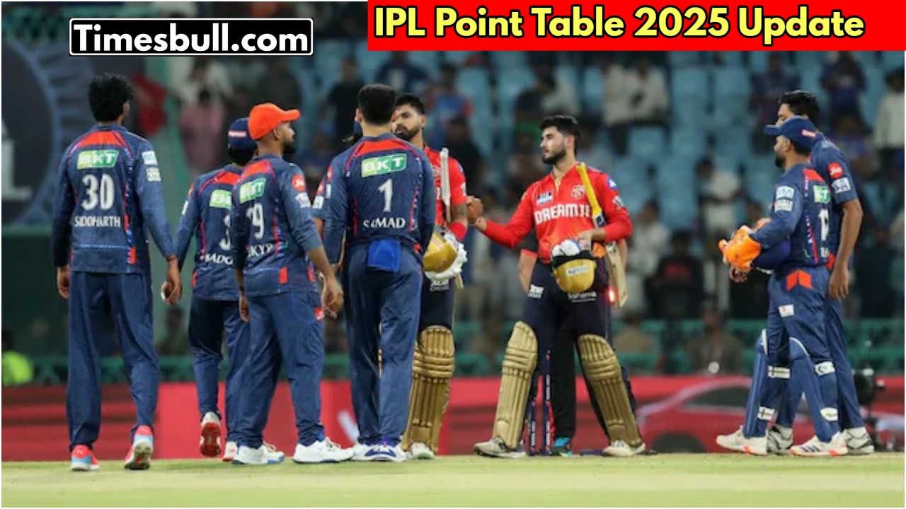 RCB Tops IPL 2025 Points...