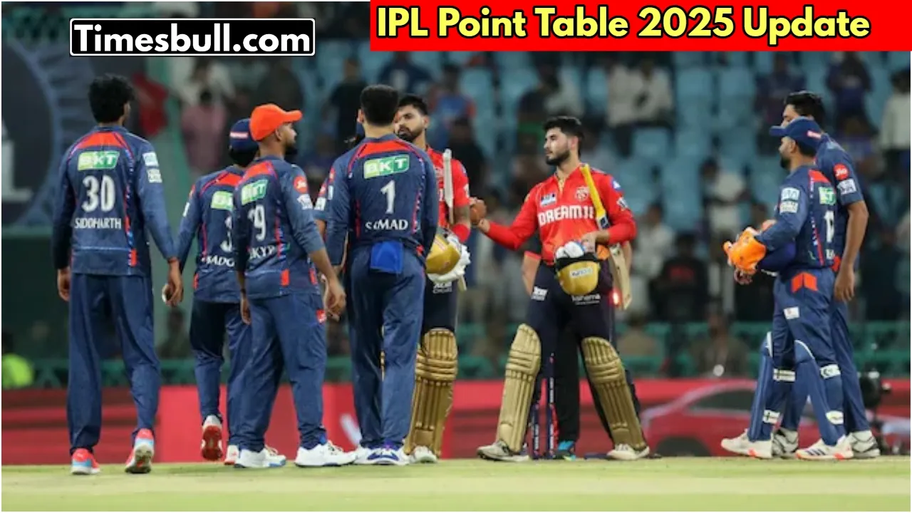 ipl point table 2025