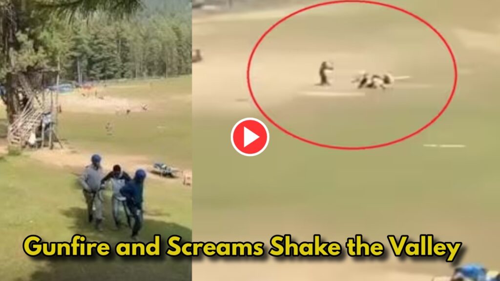 Viral Video: Must-Watch Pahalgam Attack Horror Video Caught on Camera – Bullets and Screams Fill the Air