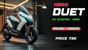 Hero Duet Ev 2025: ₹70,000 से शुरू! 80-100KM रेंज वाला स्टाइलिश इलेक्ट्रिक स्कूटर! जानें खूबियां