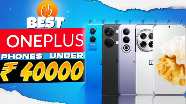 Top 5 Best OnePlus Mobiles Under ₹40,000 in 2025 – Power, Performance & Style!