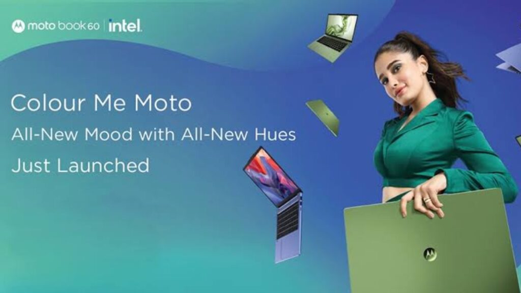 Motorola Debuts in Indian Market with Moto Book 60 at Rs 61999 (Better Than MacBook)