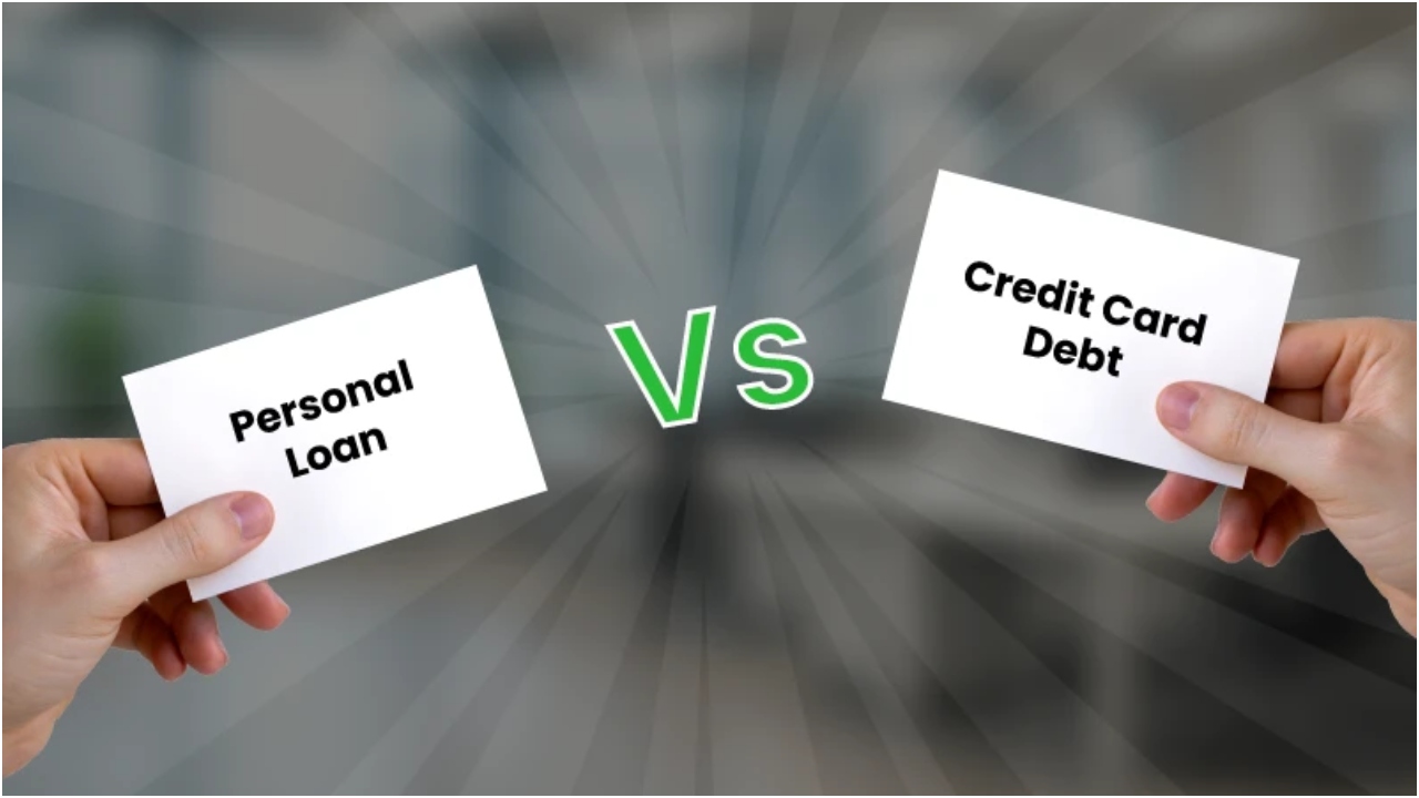 personal loan and credit card