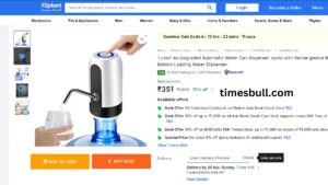Flipkart Sale: Get Water Dispenser Machine At under Rs 500 With Many benefit 1 water d