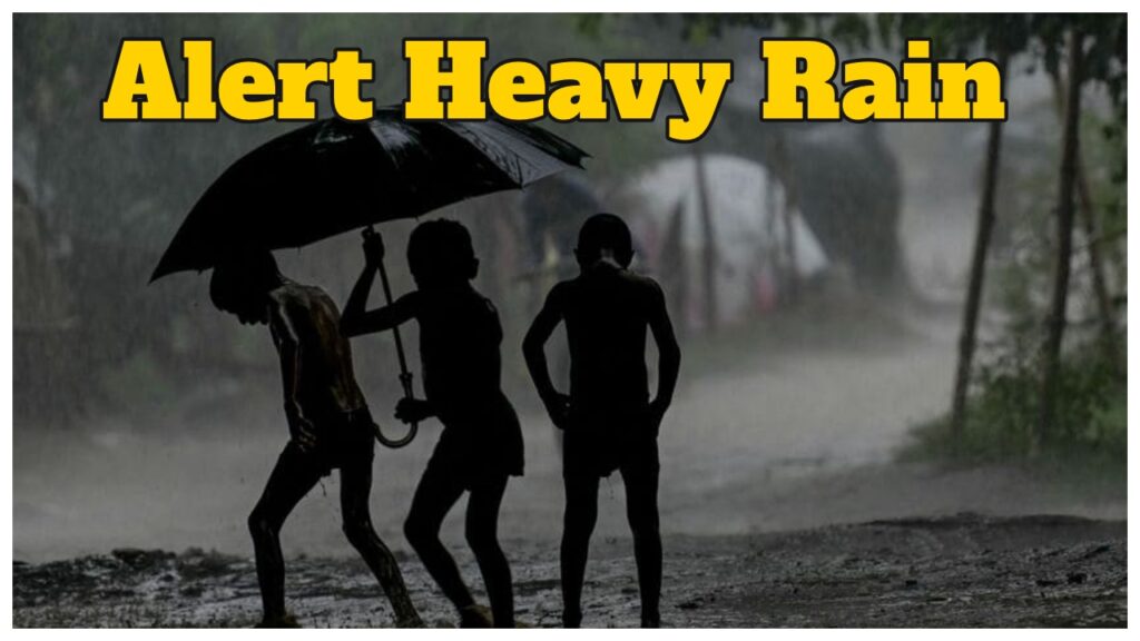 Monsoon Alert – Heavy rain alert issued for 10 States Over Next 24 Hours, Check Here List