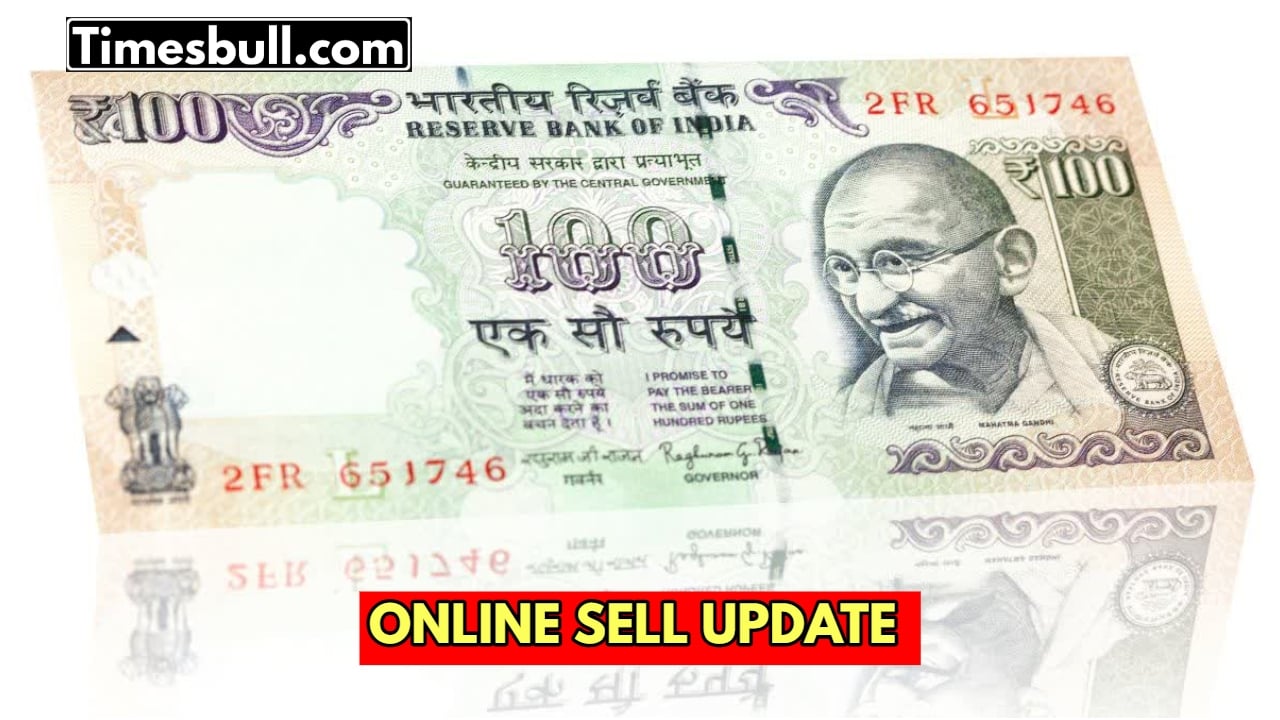 Sell ​​100 rupee note