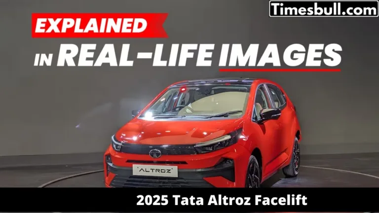 2025 Tata Altroz ​​Facelift: New look, better features and a fun drive