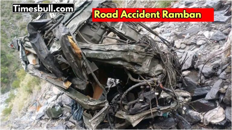 Ramban Road Accident: Army Truck Plunges into Gorge, 3 Soldiers Dead
