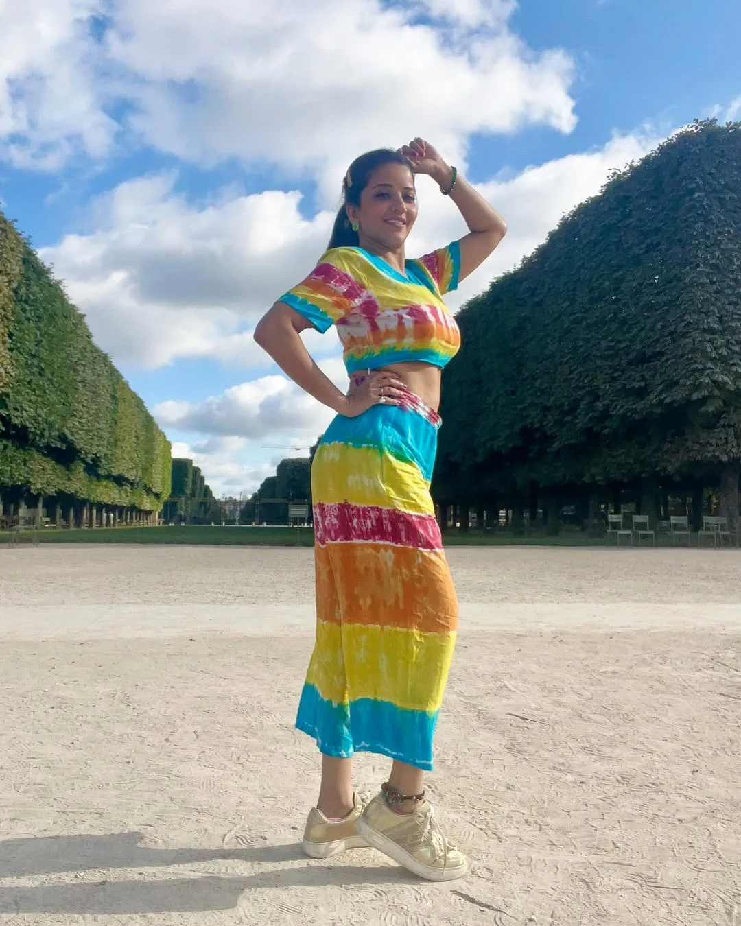 Monalisa Flaunts Her Curvy Figure...