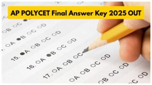 AP POLYCET Final Answer Key 2025 OUT: How to Download at polycetap.nic.in