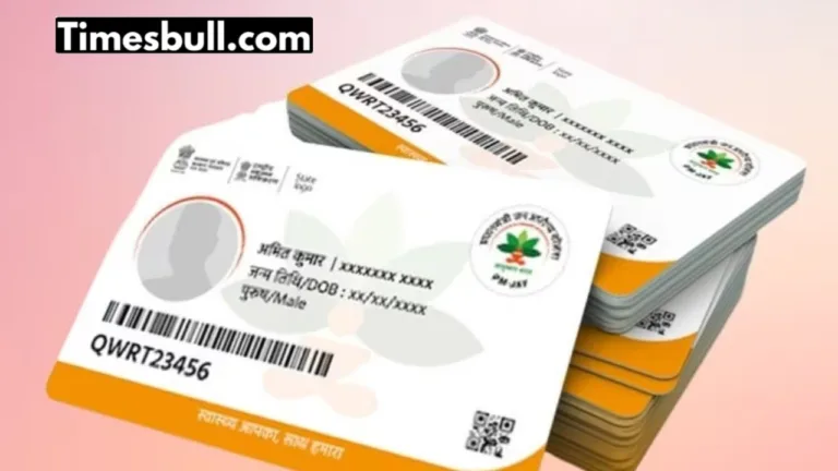 Ayushman Vaya Vandana Card