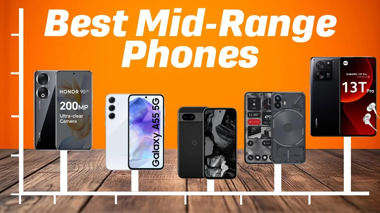 Best midrange smartphones of 2025...