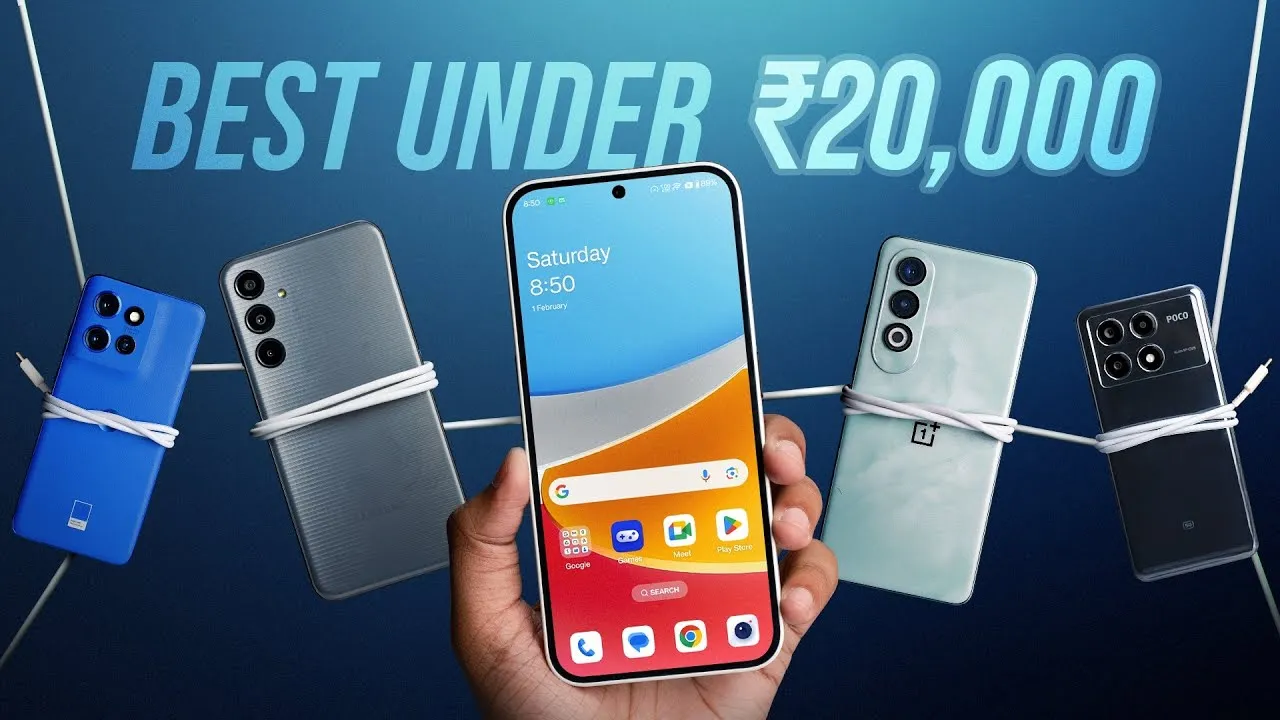 Best Smartphones Under 20000