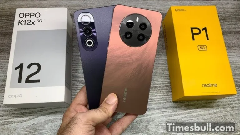 Oppo K12x vs Realme 12x: Best Budget 5G Phones for 2025 Under ₹12000
