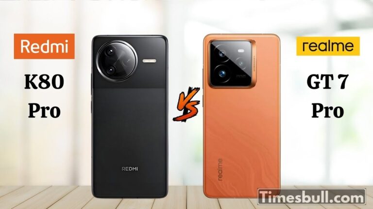 Redmi K80 Pro vs Realme GT 7 Pro: Top-Notch Performance and Value Comparison