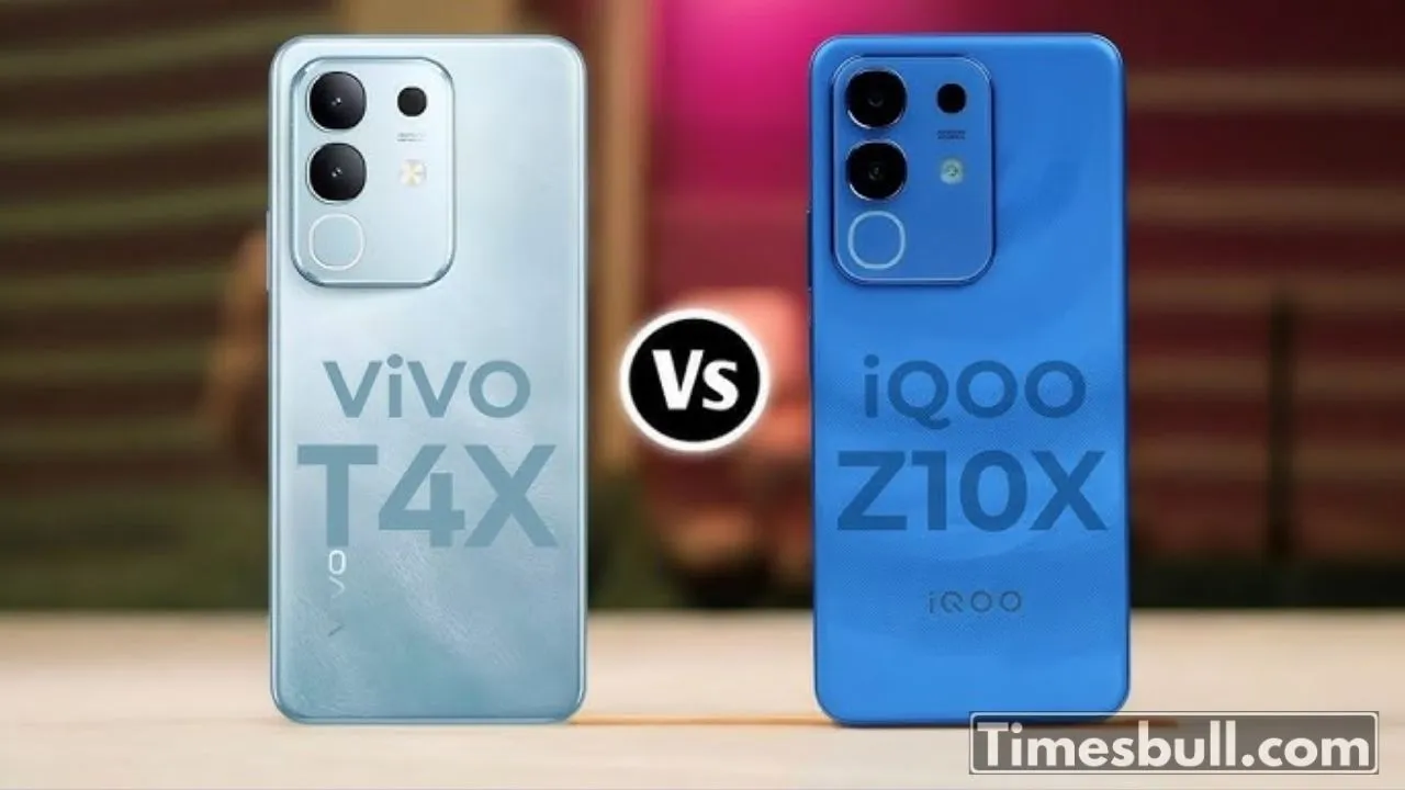 ​vivo T4x Vs Iqoo Z10x