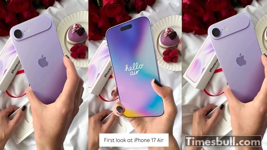 iPhone 17 Air: Leaked Hands-on Video, Design, Price, Camera Upgrades & All Latest Leaks