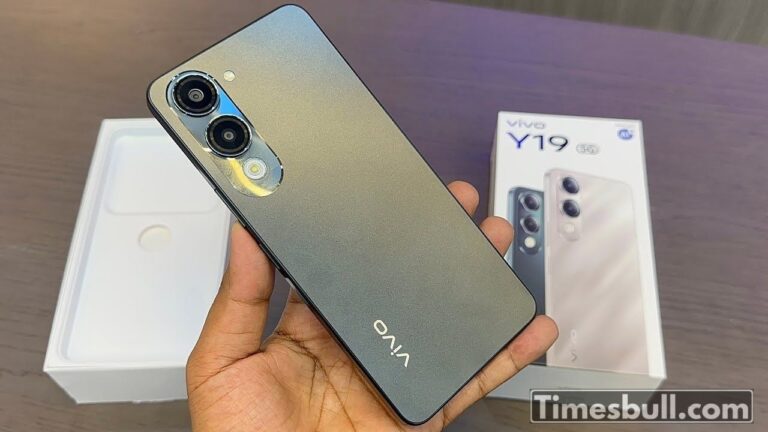 Vivo Y19 5G: Stylish Design, 128GB ROM, and Dimensity 6300 at Cheap Price