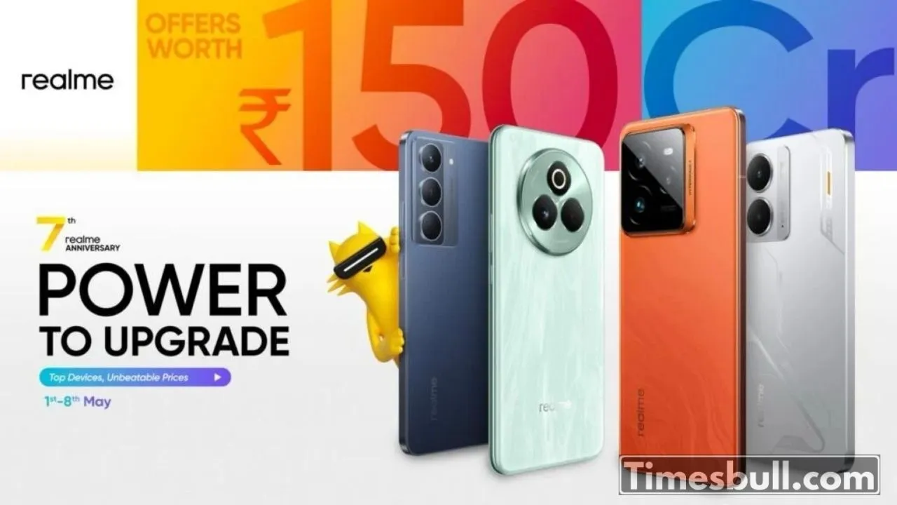 Realme 2025 Anniversary Sale