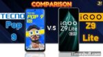 iQOO Z10x 5G vs Tecno POP 9