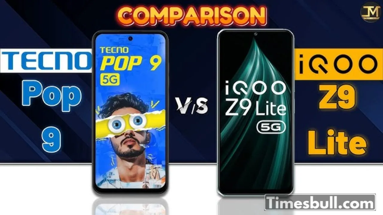 Iqoo Z10x 5g Vs Tecno Pop 9