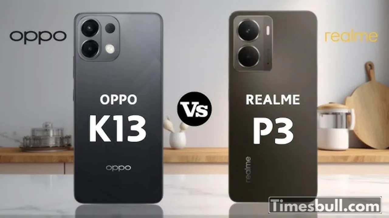Oppo K13 5g Vs Realme P3 5g