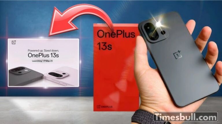 OnePlus 13s: Compact Flagship with 6000mAh Battery and 100W Fast Charger Launching Soon
