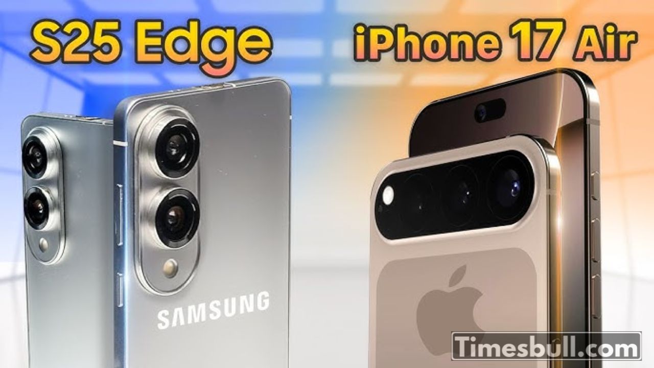 Samsung Galaxy S25 Edge vs...