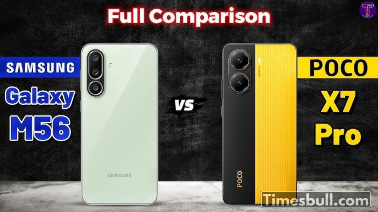 Samsung Galaxy M56 vs