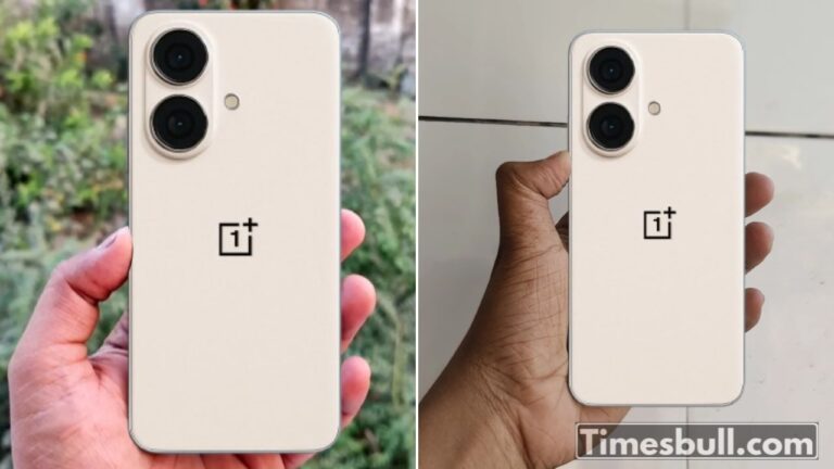 OnePlus Nord 5 Hands-On Look: 6,650mAh Battery and Dimensity 9400e at a Mid-Range Price