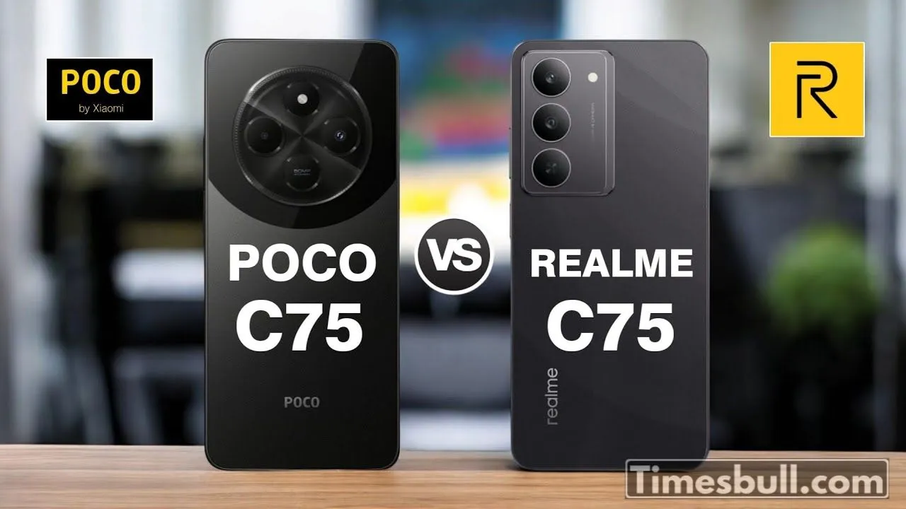 Poco C75 Vs Realme C75